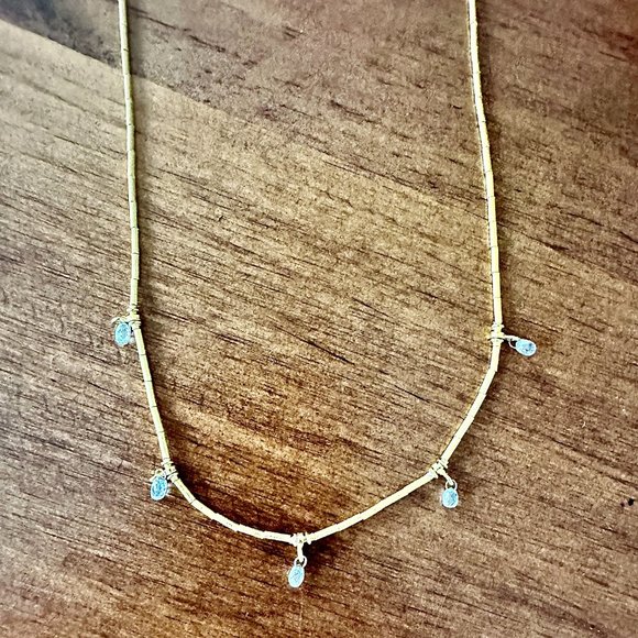 24K Gold Diamond GURHAN Necklace - Picture 5 of 5